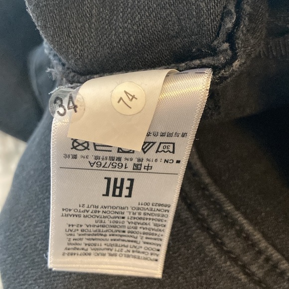 GAP Sky High waist True Skinny Ankle Jeans with Secret Smoothing Pockets 10 / 30 - Picture 5 of 6